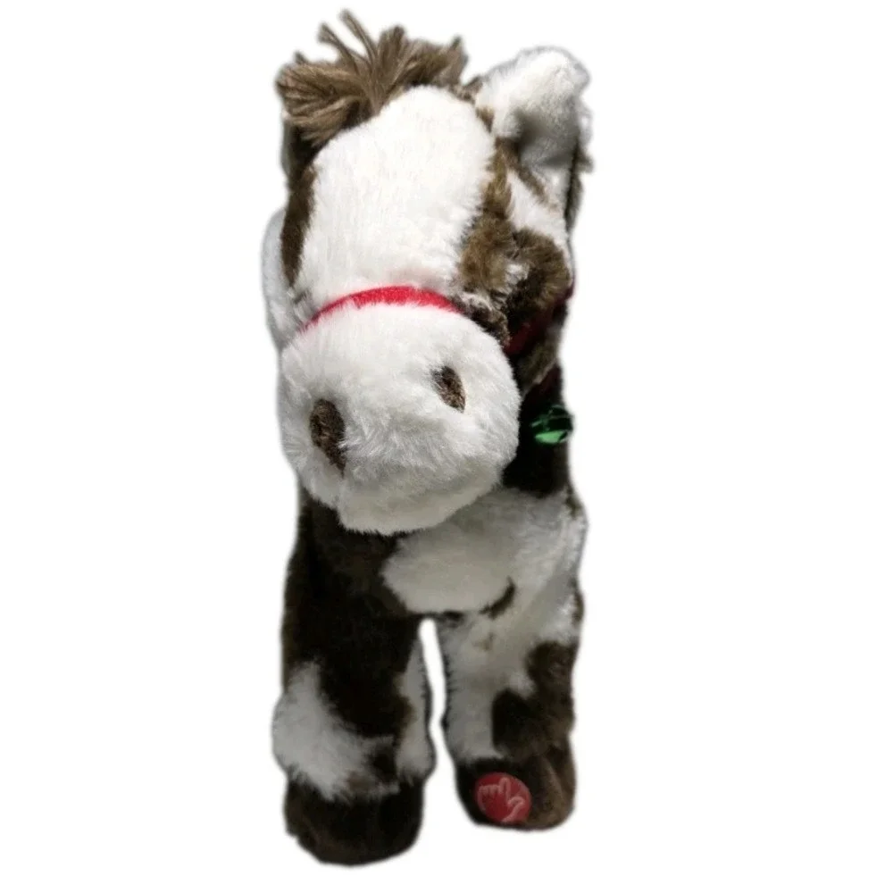 DanDee Hobby Lobby Spotted Christmas Animated Horse Gallops Snorts WigglesTested